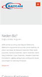 Mobile Screenshot of baycanelektronik.com